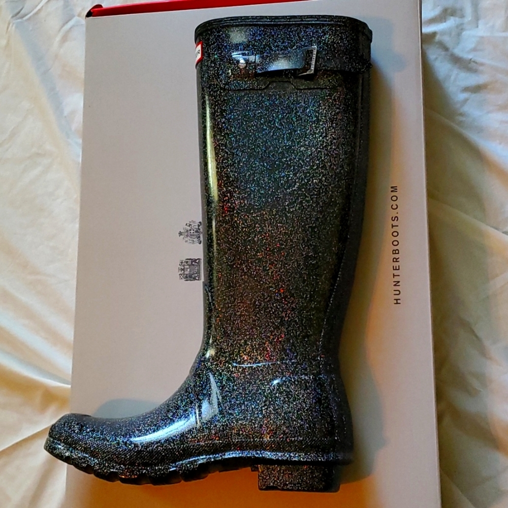 NWT new in box Hunter starcloud tall rainboots